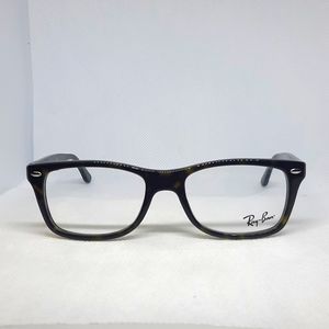 RAY BAN RAP5465AA 140 RC002 tortoise 48-18-140  Eyeglass Frame, Pre-Owned